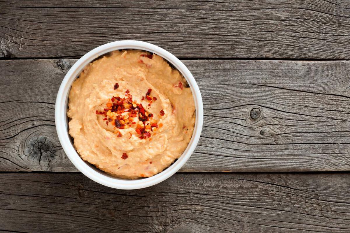 Spicy Two Pepper Hummus-1