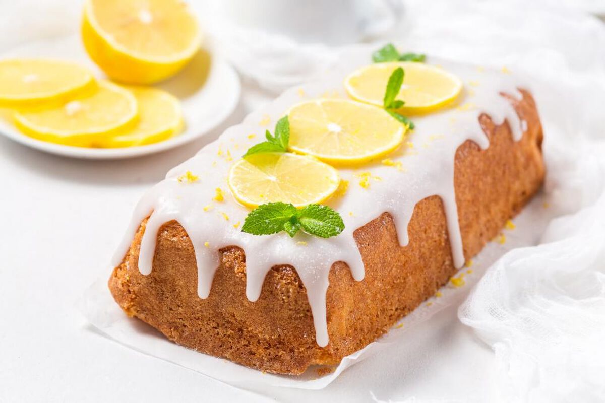 French Lemon Cake-1