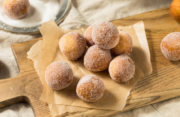 Wok-Fried Apple Cider Donuts