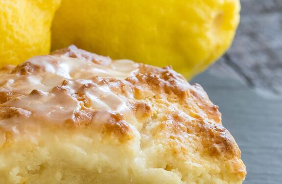 Lemon Ginger Scones
