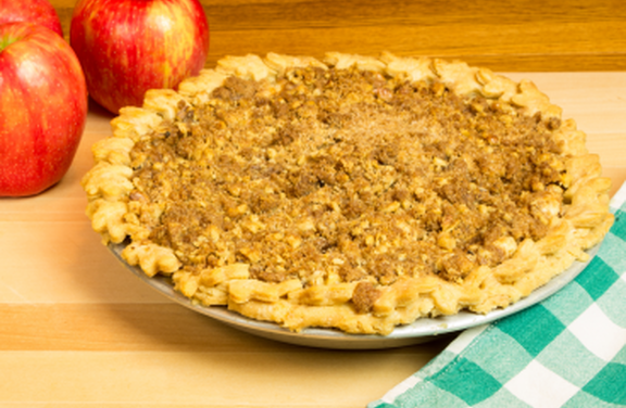 Apple Crumb Pie