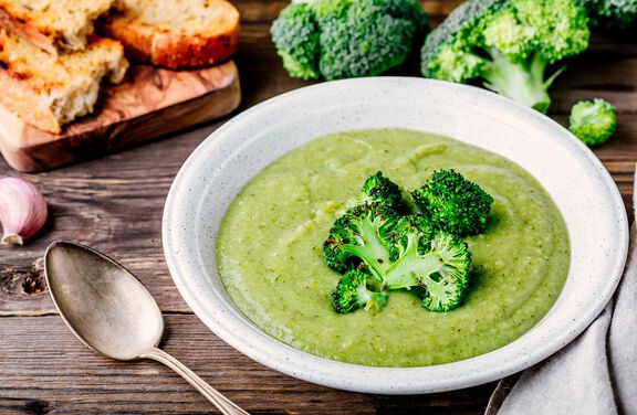 Bright Greens Soup
