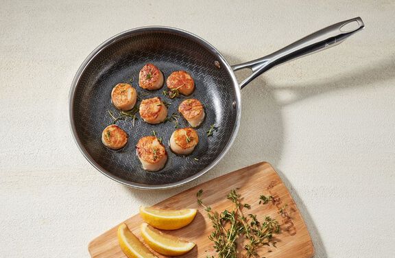 Perfectly Seared Scallops