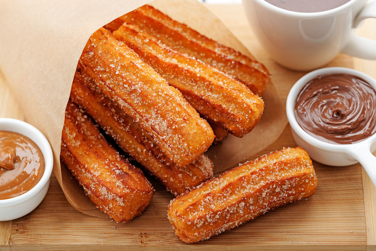 Churros (Spanish "Fried" Dough)-1