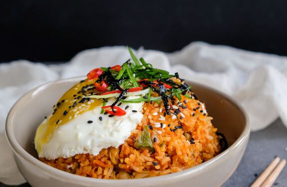 Pineapple Kimchi Fried Rice