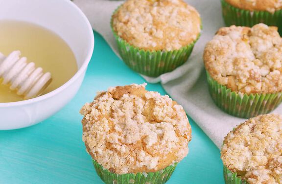 Crumb Cake Muffins