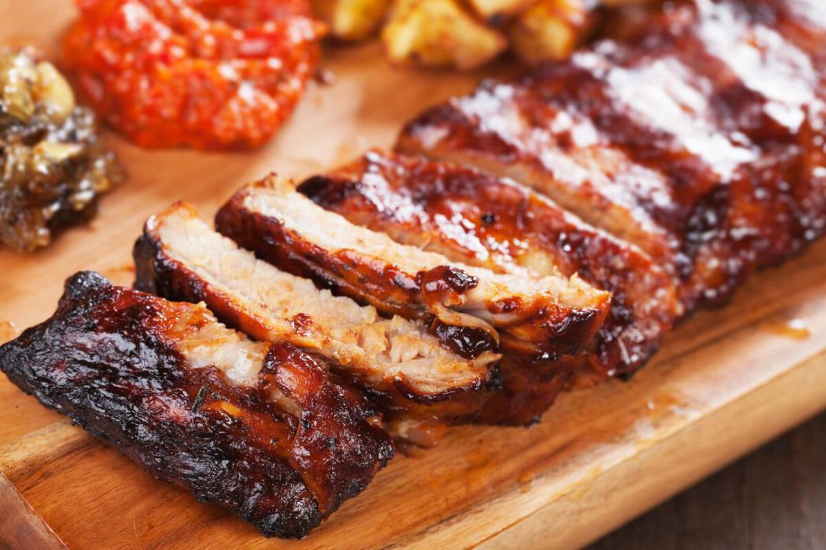 Oven Barbecued Ribs-1