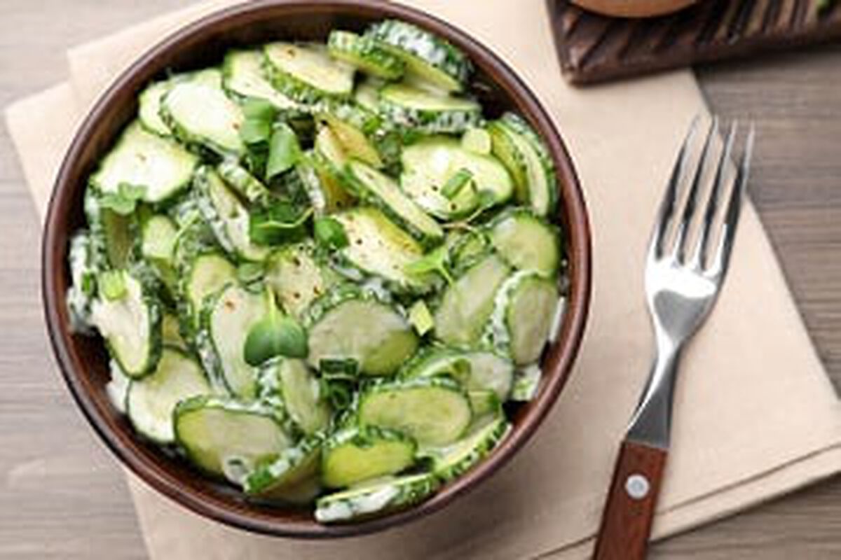 Tahini and Miso Cucumber Salad-1