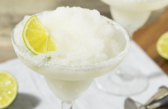 Frozen Honeydew Margaritas