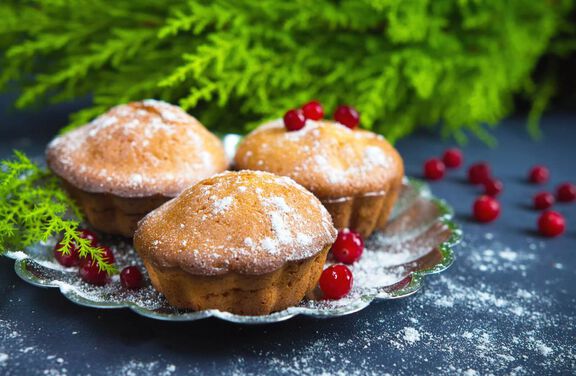 Cranberry Nut Muffins