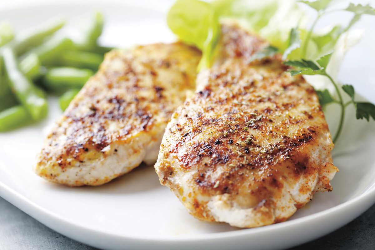 simple chicken picture