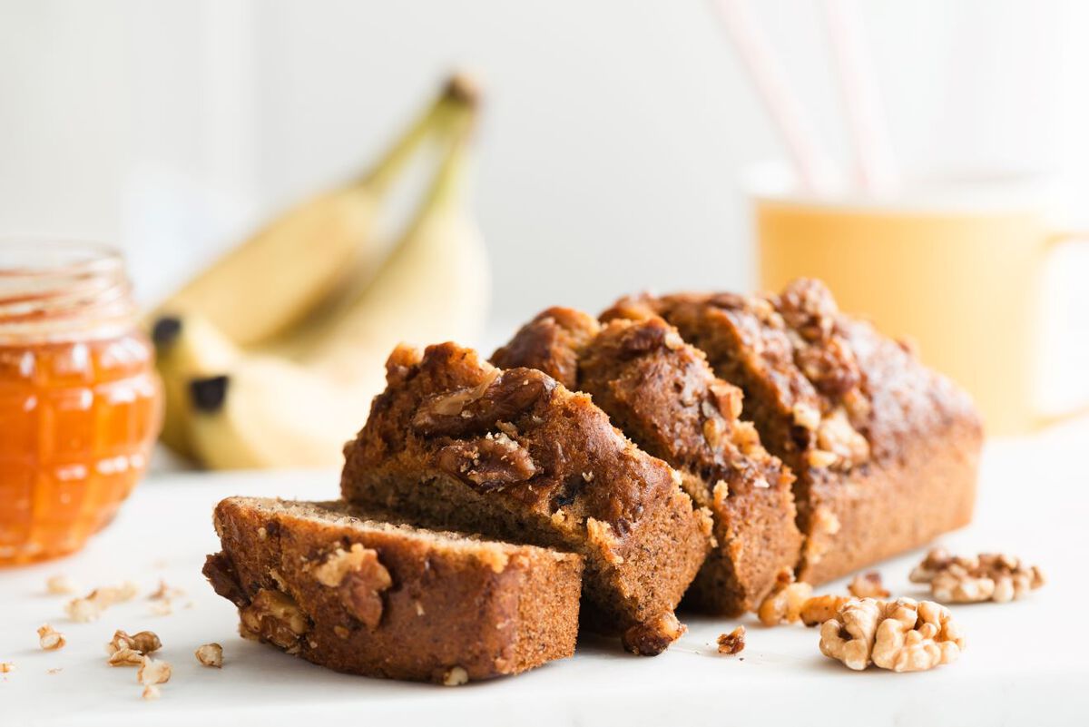 Banana Walnut Bread-1
