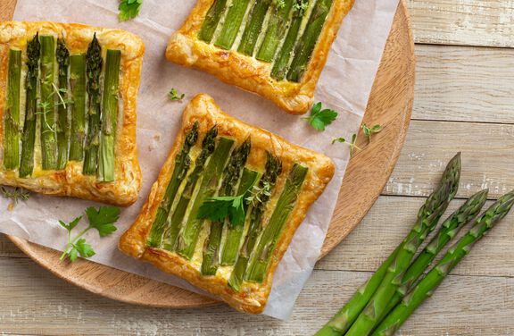 Spring Asparagus Tartlets