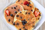 Blueberry Oat Buttermilk Pancakes-1