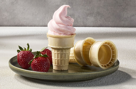 Strawberry Soft Serve