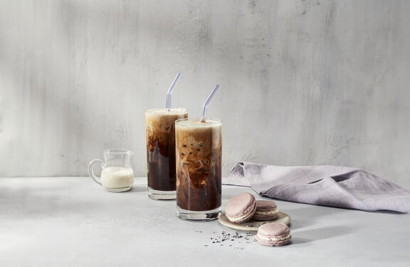 Lavender Iced Coffee
