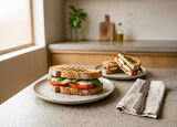 Grilled Fresh Mozzarella, Tomato & Basil Panini Sandwiches-1