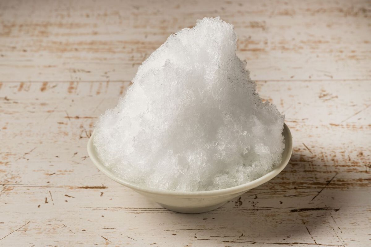 Ice Cream-Flavored  Snow Cone-1