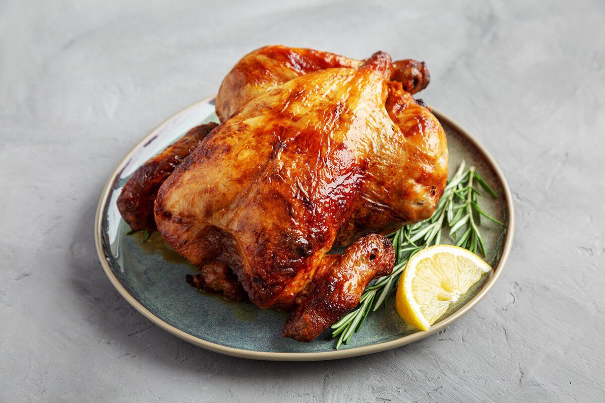 Roast Chicken with Lemon and Herbs-1