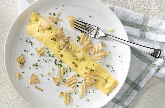 The Chips, Chive, & Chaos Omelet