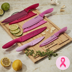 pink knife set