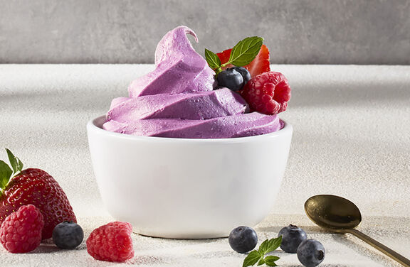 Berry Tofu Soft Serve