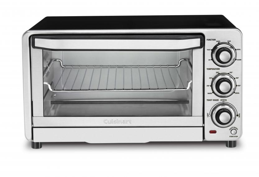 Cuisinart Custom Classic Toaster Oven Broiler 6 Slices Brushed Stainless Steel
