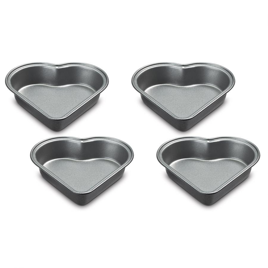 Mini Heart Pans (Set of 4)