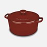 Chef’s Classic™ Enameled Cast Iron Cookware 5 Quart Round Covered Casserole