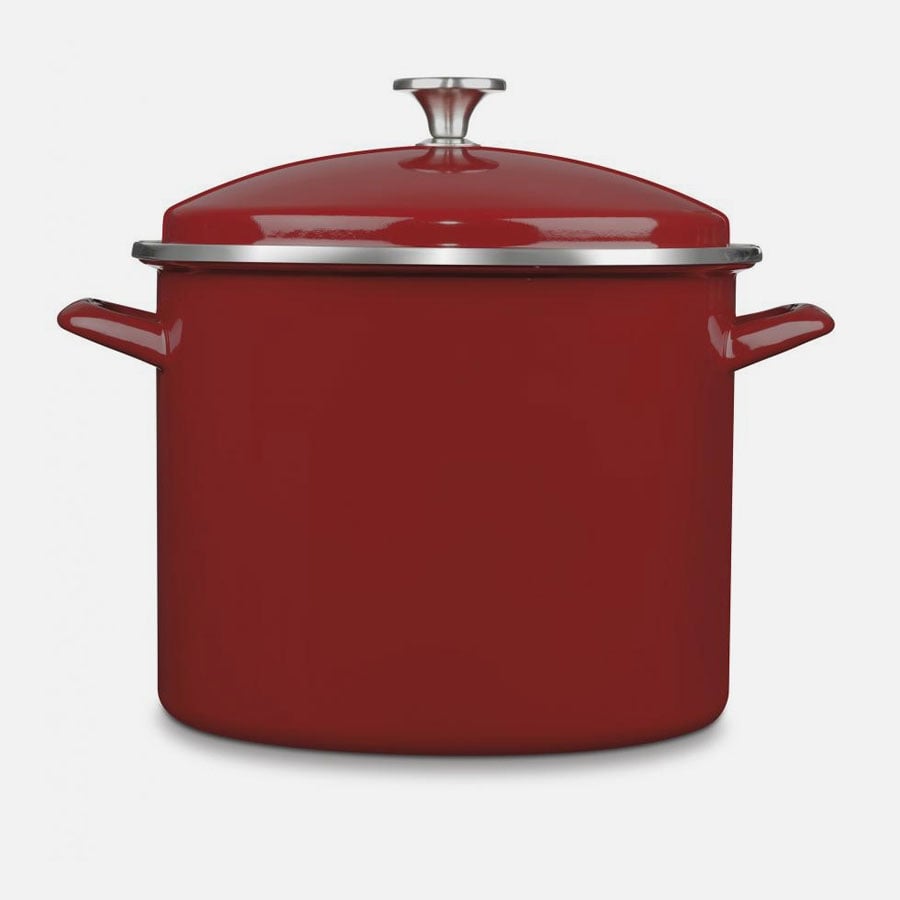 Chef Classic Enamel on Steel Cookware 12 Quart Stockpot with Cover