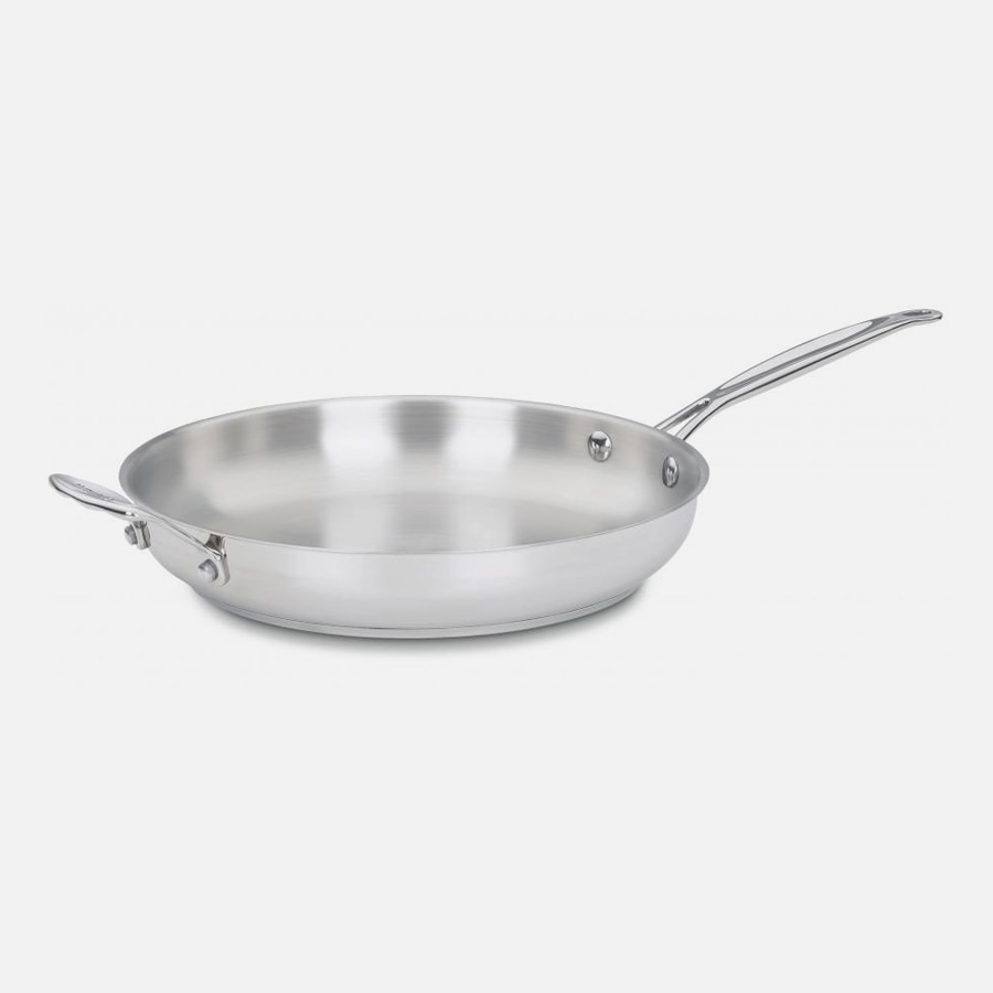 Chef's Classic™ Stainless 12'' Skillet with Helper Handle