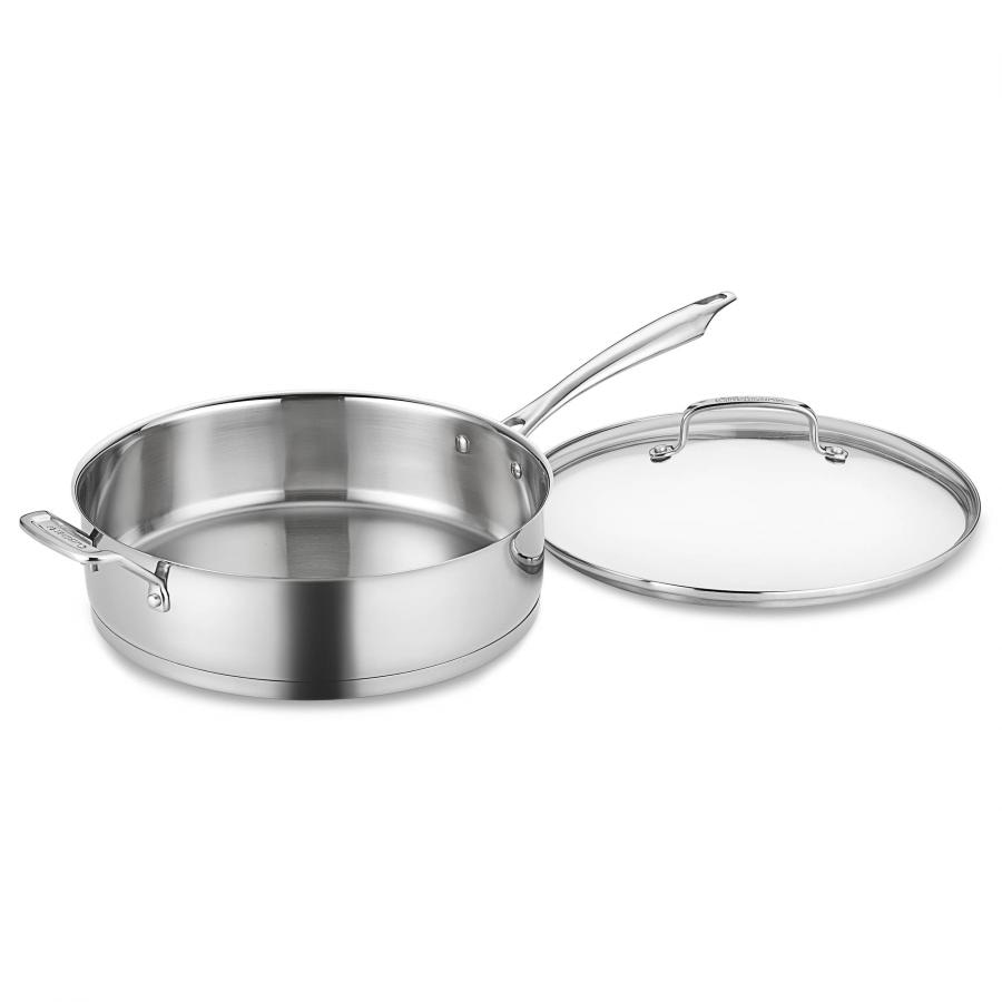 Professional Series™ Cookware 3 Quart Sauté Pan with Helper Handle and Cover