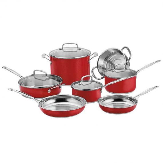 Chef’s Classic™ Stainless Color Series 11 Piece Chef's Classic™ Stainless Set