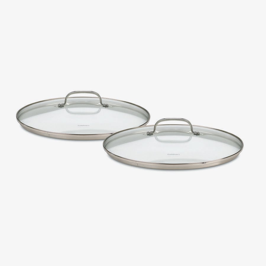 Chef's Classic™ Stainless 2 Piece Chef's Classic™ Stainless Glass Lid Set