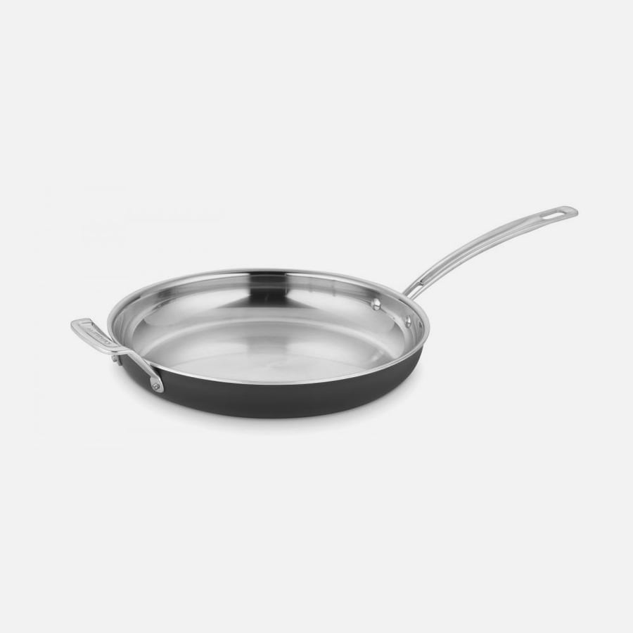 Discontinued MultiClad Unlimited® Cookware 12" Skillet with Helper Handle & Cover (MCU22-30HN)