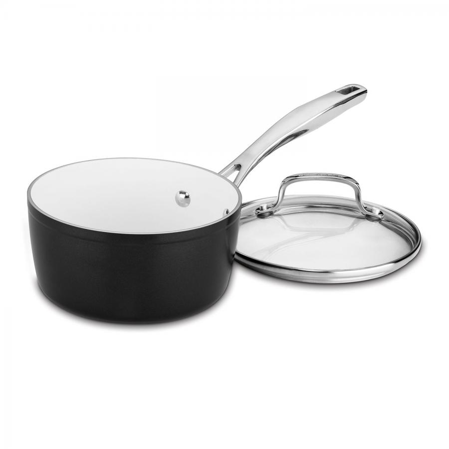 Discontinued Elements® Pro Induction Nonstick  2 Quart Saucepan with Cover (59I19-18BK)