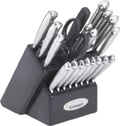 Discontinued 21 Piece Set of Knives with Block (CA4SS21B)