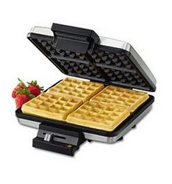 Discontinued 4 Slice Belgian Waffle Maker (WMB-4A)
