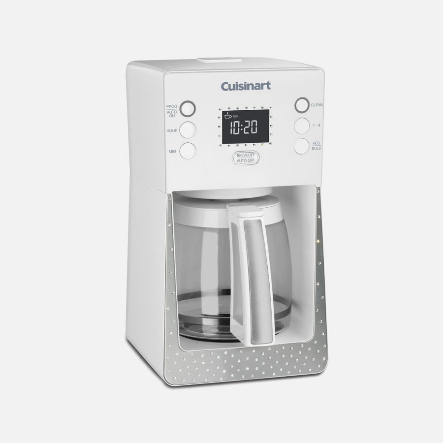Discontinued Crystal 14 Cup Glass Programmable Coffeemaker (SCC-1000W)