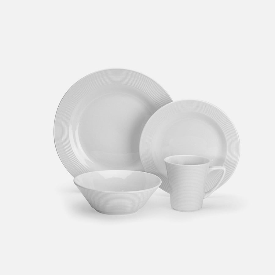 Discontinued Porcelain Dinnerware - Marne Collection (CDP01-S4WL)