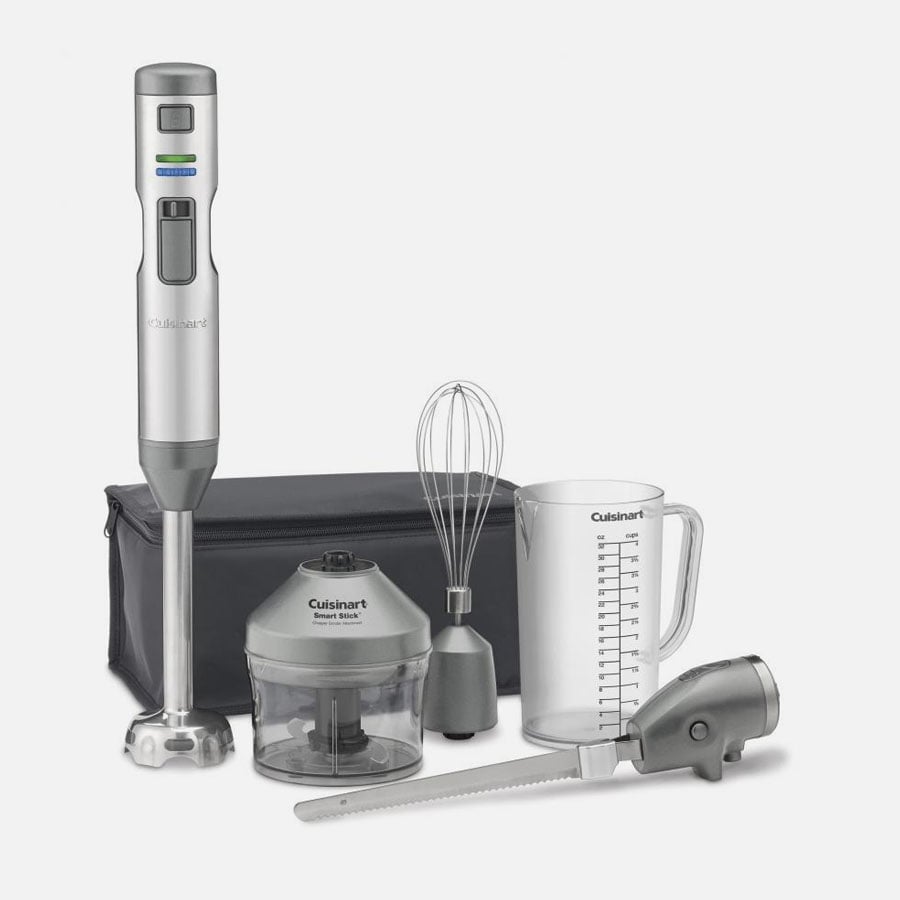 Discontinued Smart Stick® Variable Speed Cordless Hand Blender with Electric Knife (CSB-300)