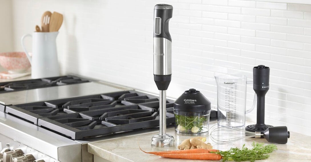 Discontinued Smart Stick® Variable Speed Hand Blender with Potato Masher (CSB-100)