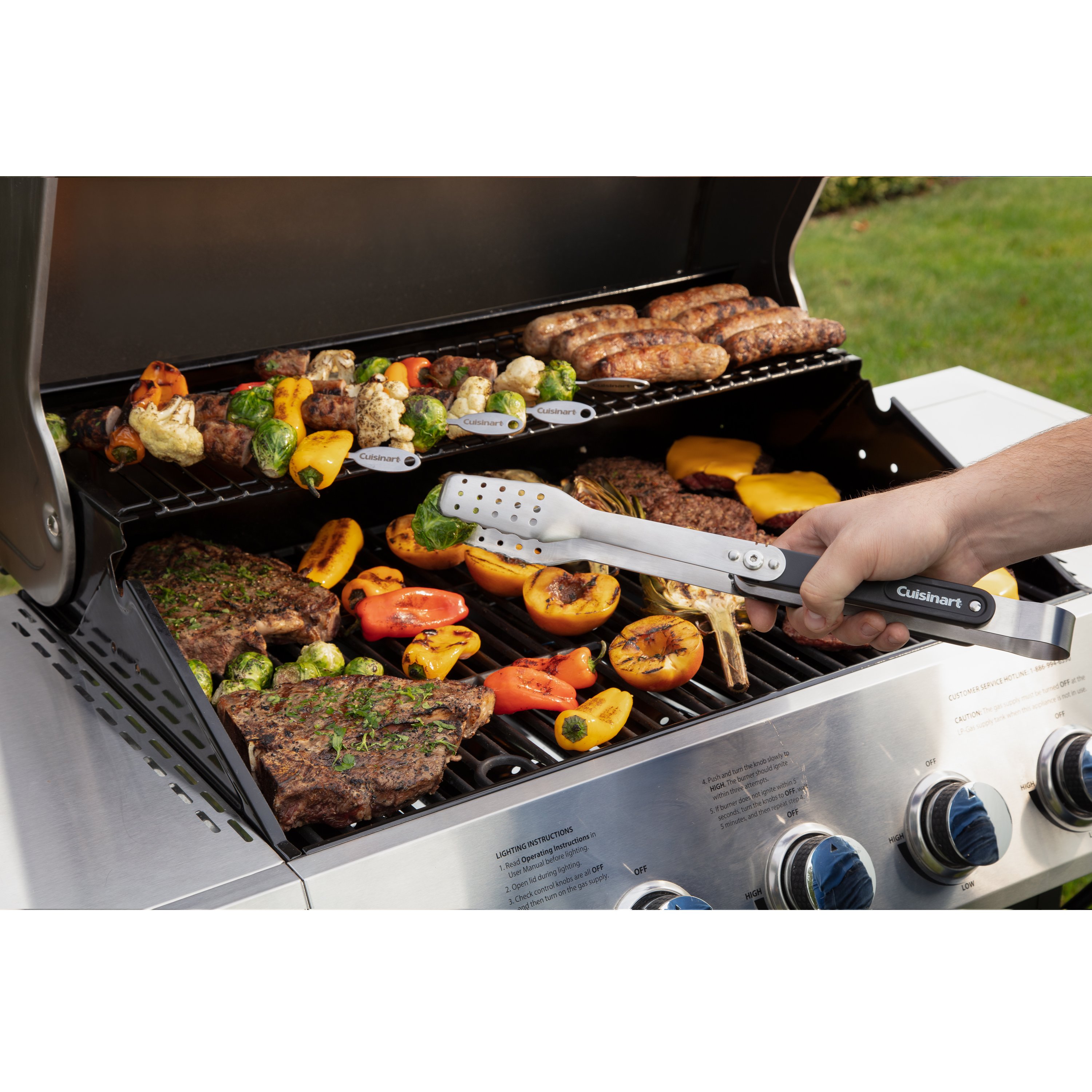 BSI Products Inc NCAA 4 Piece Barbecue Set 