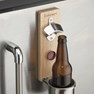 Magnetic Bottle Opener and Cup Holder