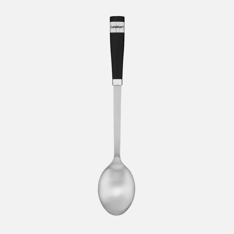Stainless Steel Solid Spoon with Barrel Handle