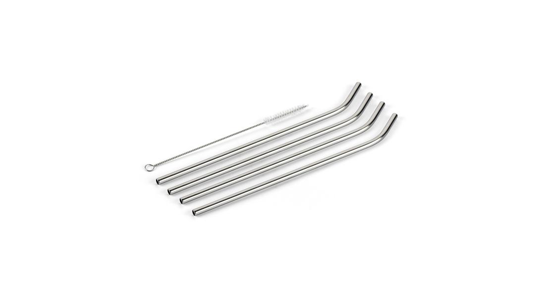 Discontinued Stainless Steel Straws Bent