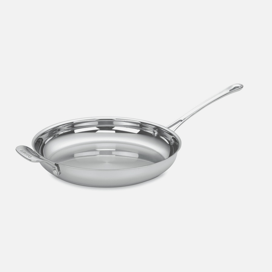 Contour™ Stainless 12" Skillet with Helper Handle