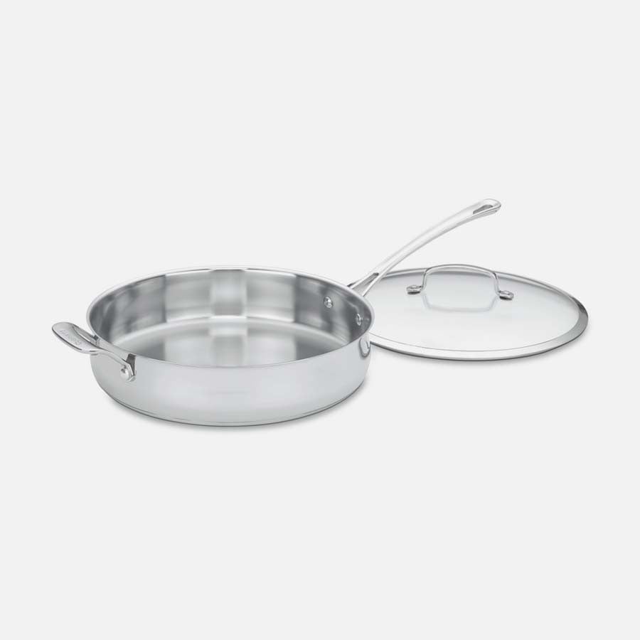 Discontinued 5 Quart Sauté Pan with Helper Handle and Cover