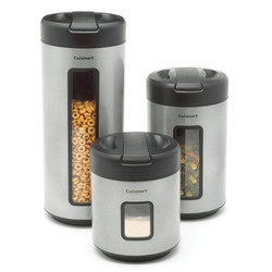 3 Piece Food Canister Set