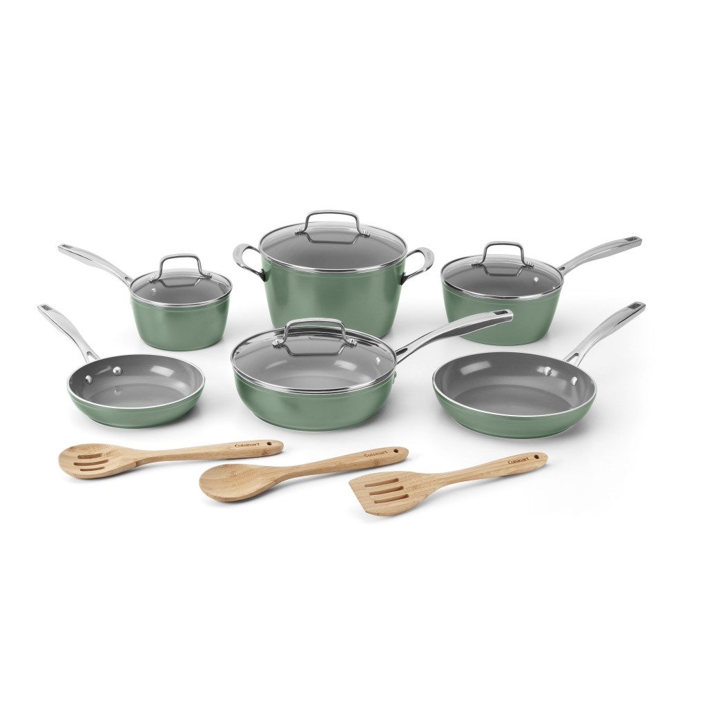 13-piece GreenChef® Ceramica® XT Nonstick Cookware